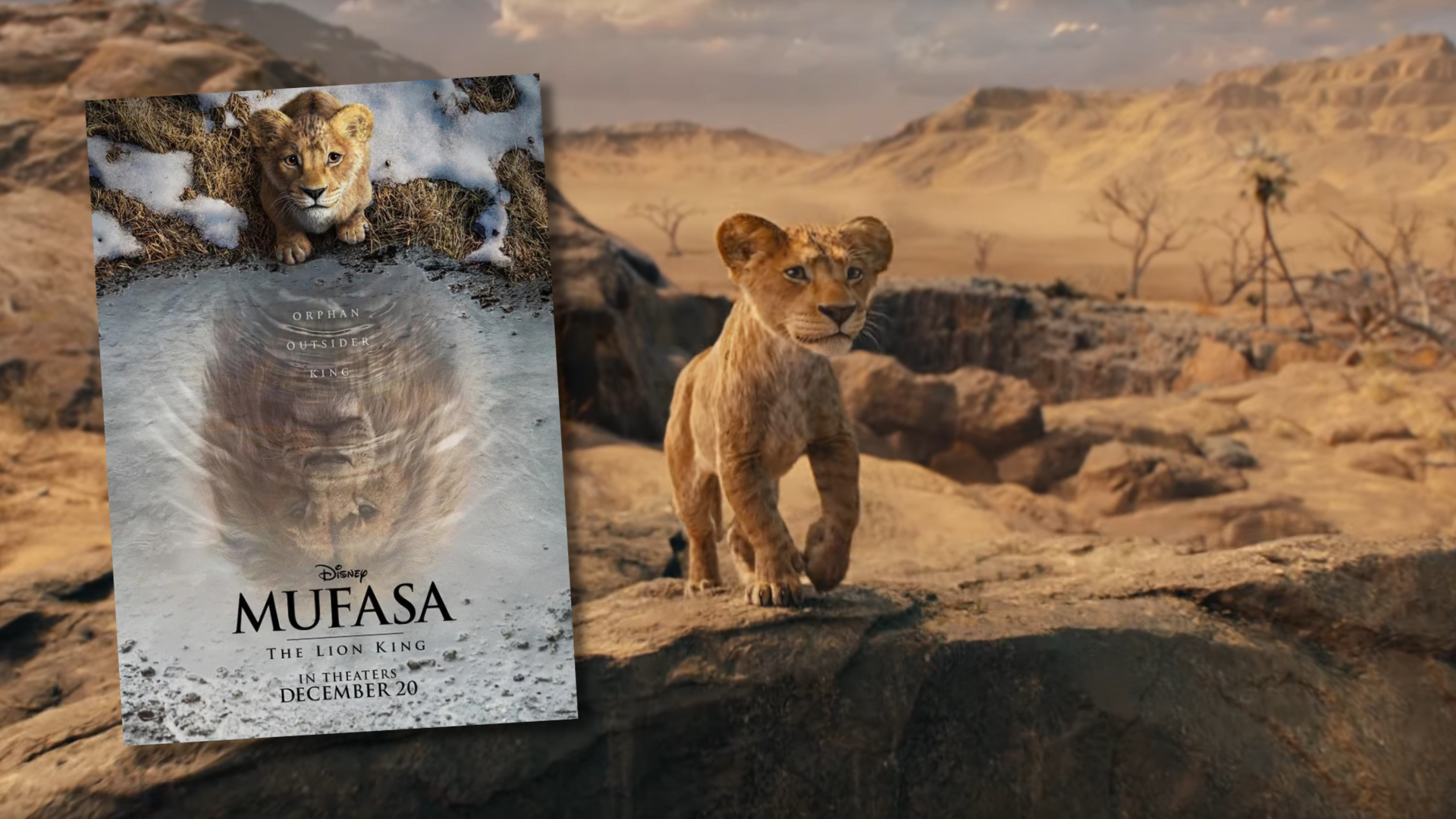 Mufasa : le roi lion, disney dévoile les 1ères images des aventures du