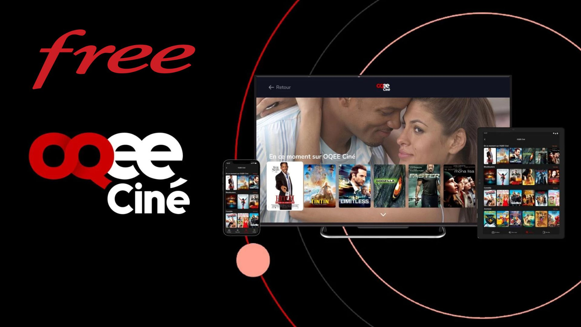 OQEE Ciné : Free lance une chaîne cinéma gratuite sur Freebox et en streaming