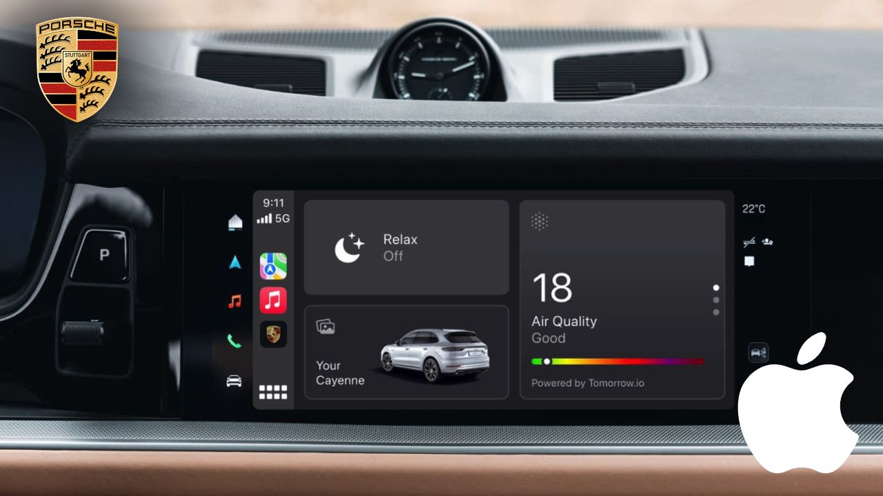 Porsche : une version améliorée de CarPlay sur ses véhicules !