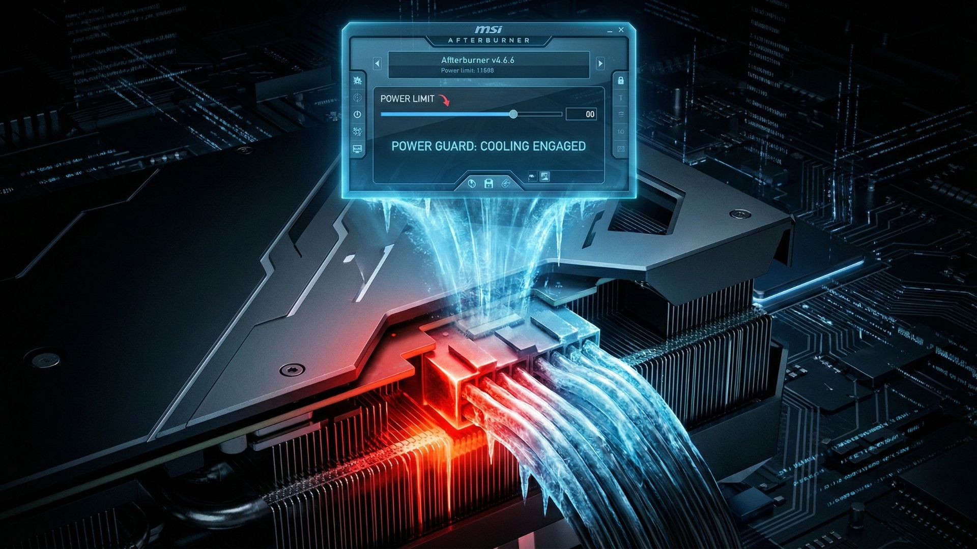 Msi afterburner : une nouvelle fonction "power guard" pour sauver vos RTX 50 et rx 9000