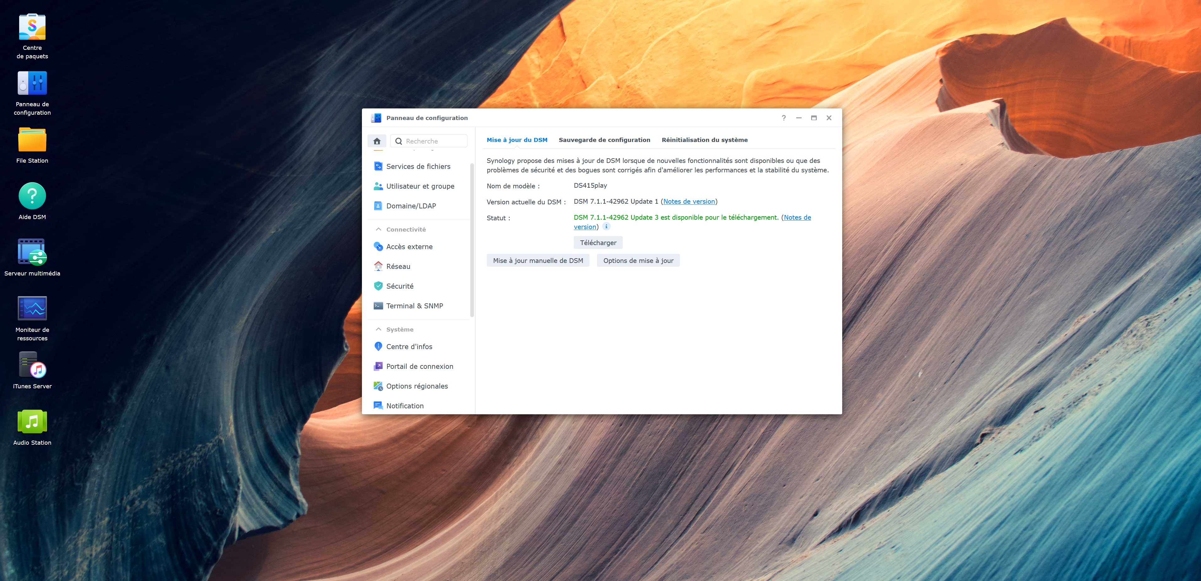 Une nouvelle mise à jour disponible DSM 7.1.1 pour les NAS Synology