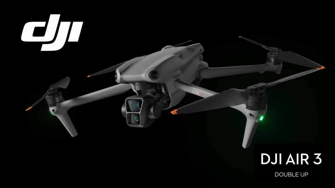 Le nouveau DJI Air3 officialisé : un Double caméra de la partie !