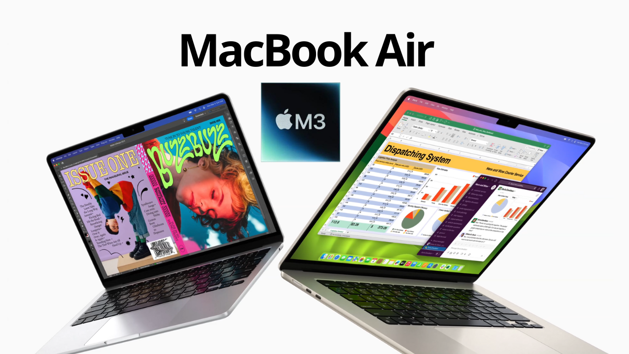 Les nouveaux MacBook Air M3 d'Apple sont là !