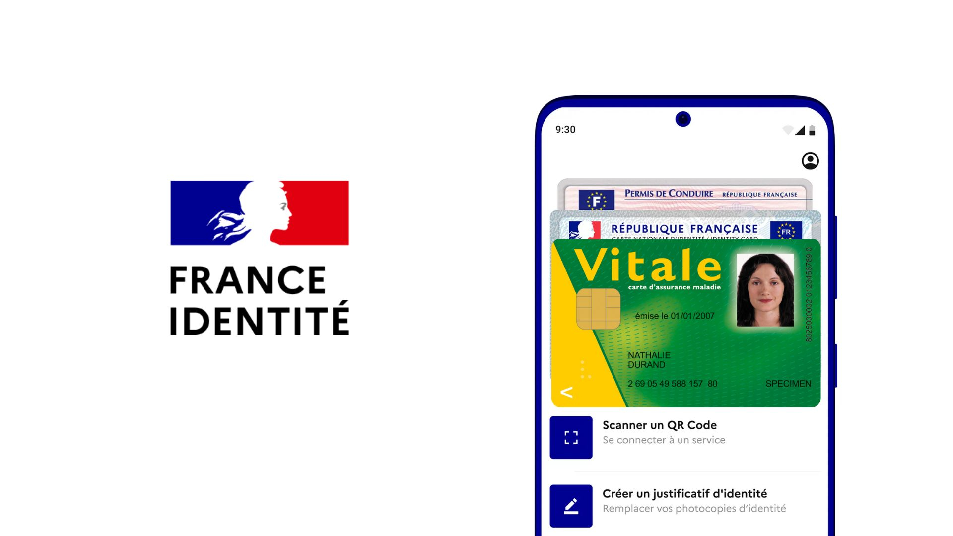 L'application France Identité bientôt compatible avec la carte Vitale