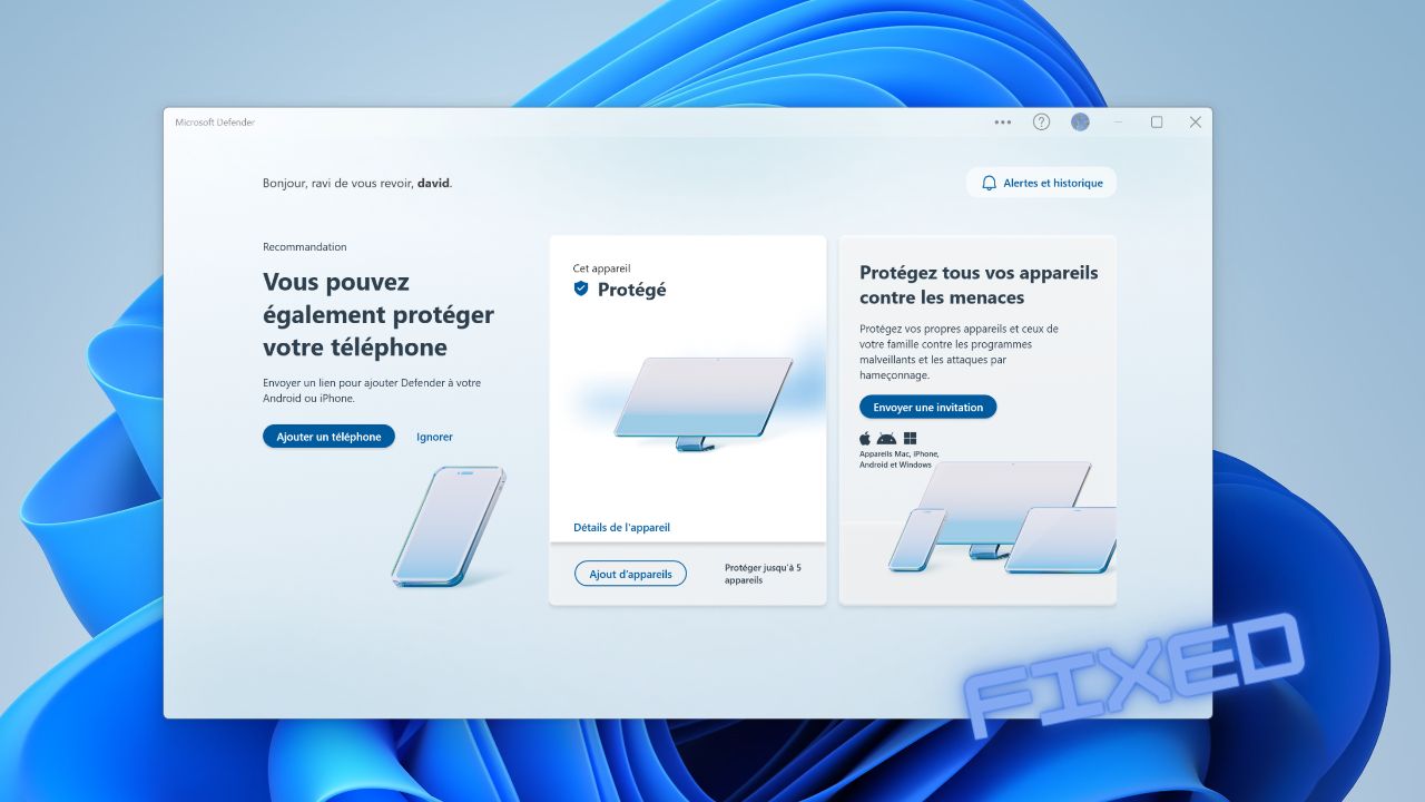 Microsoft Defender réparé grâce à la récente mise à jour de Windows 11