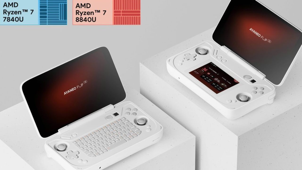 AYANEO et GPD lancent les 1ères consoles portables équipés du processeur Ryzen 7 8840U