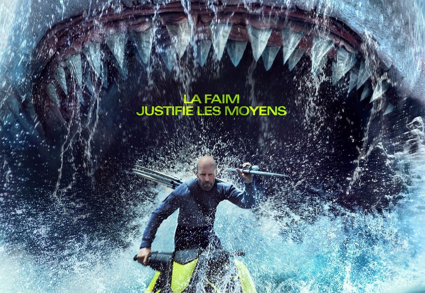 En eaux (Très) Troubles : Nouveau trailer, cet été plongez avec Jason Statham