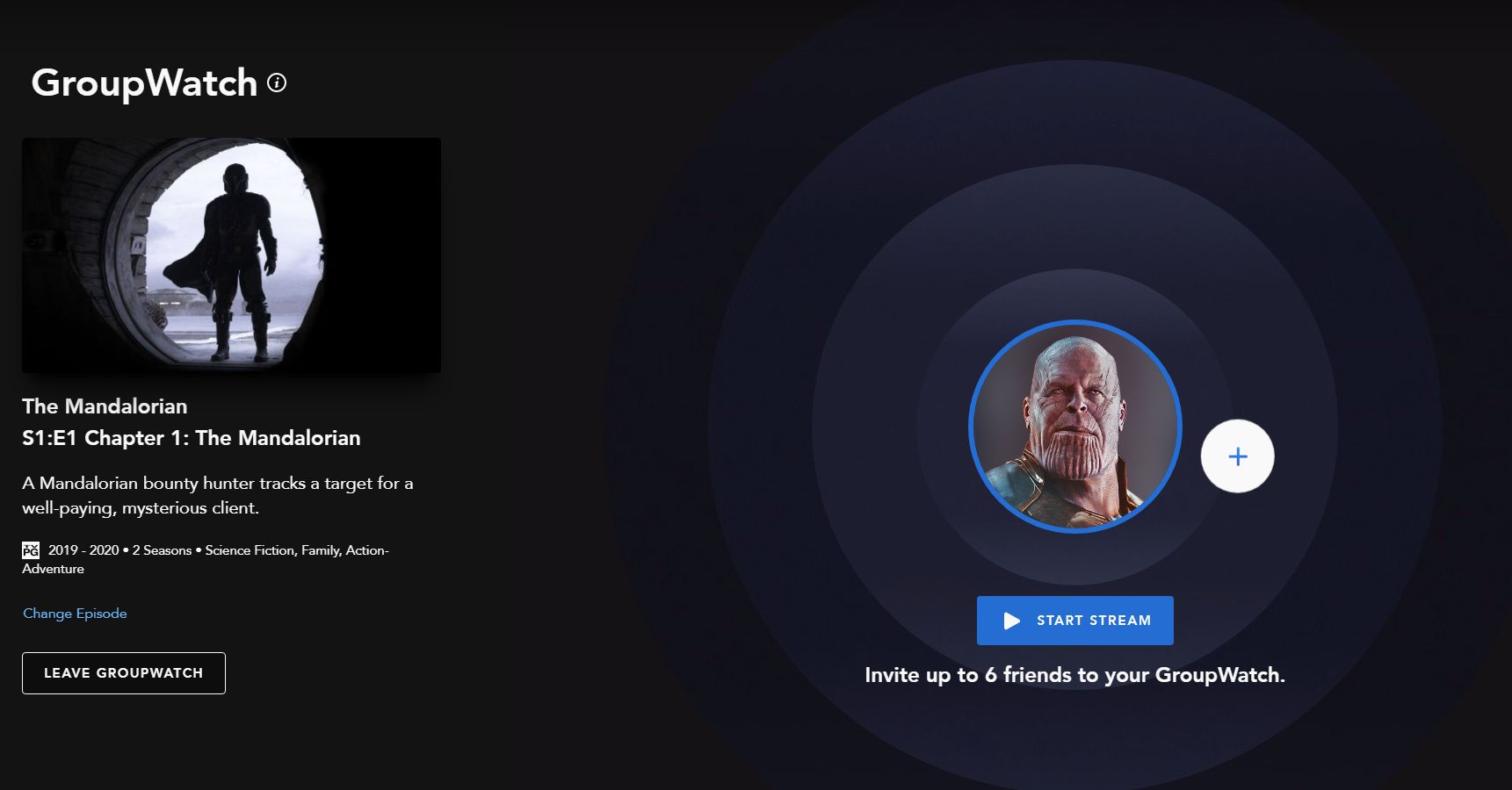 Disney+ retire GroupWatch de son interface
