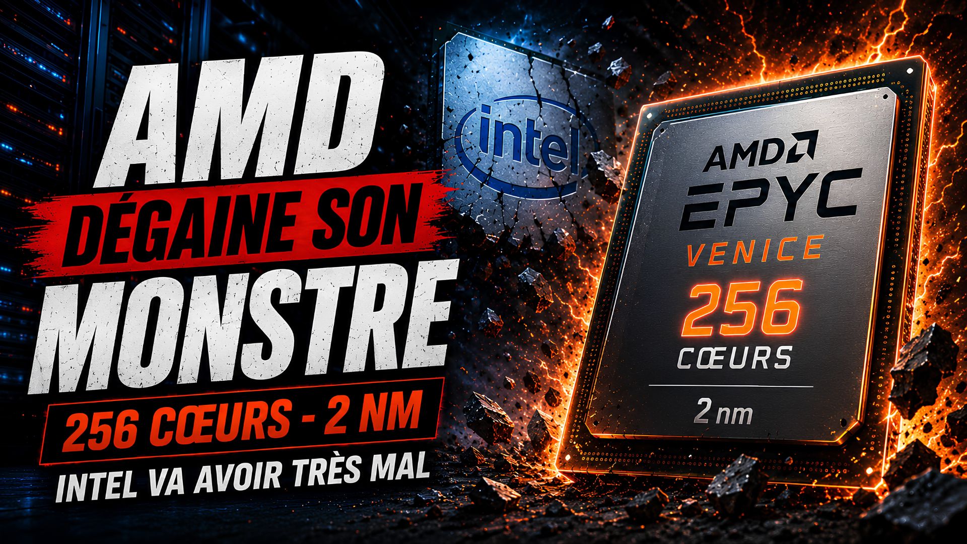 AMD met en production son Epyc Venice : 256 cœurs et un énorme coup de pression sur Intel