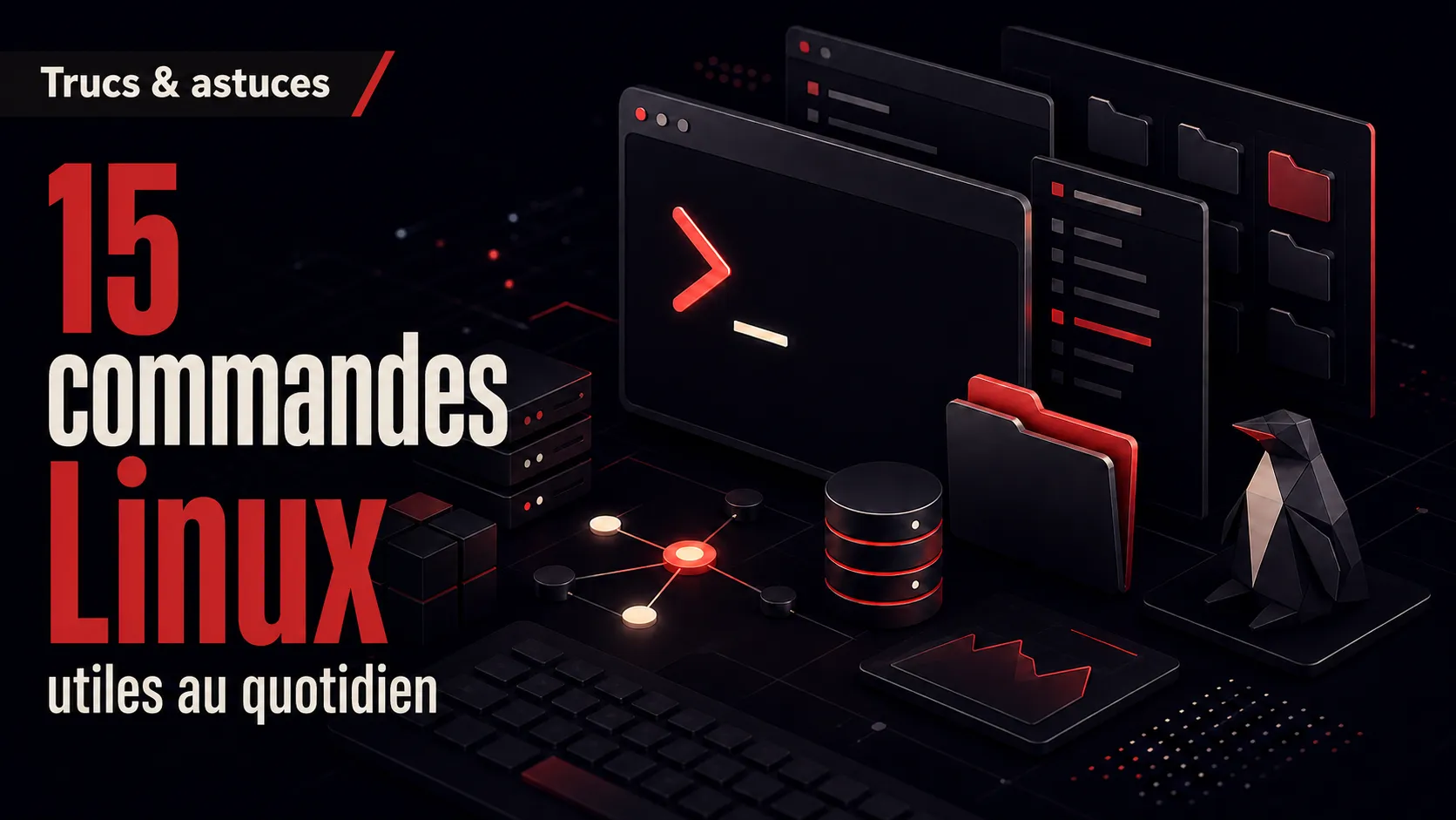 15 commandes Linux vraiment utiles au quotidien