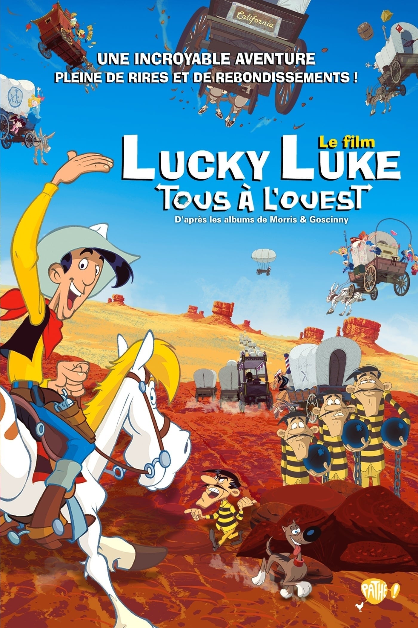 tous à l'ouest : une aventure de lucky luke (2007) - Films - LaRevueGeek