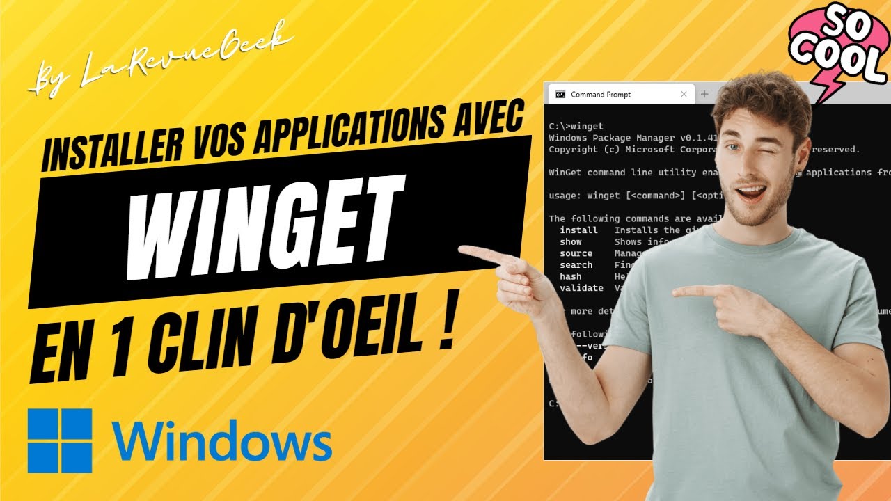 Winget pour Windows 10 et 11 : Installez et gérez vos applications en un clin d'oeil !
