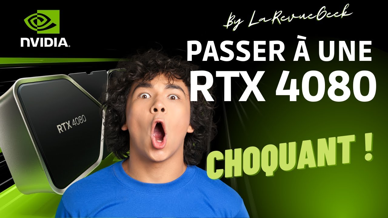 Passer d'une Nvidia GTX 1080 à une RTX 4080, c'est choquant !! Mon avis complet
