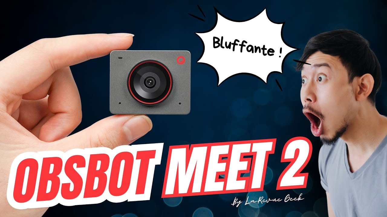 Test Obsbot Meet 2 : cette mini Webcam IA m'a BLUFFÉ ! 🤯