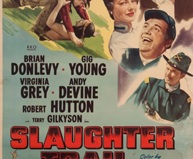 Allen Slaughter slaughter trail (1951) - Film Western - de irving allen - LaRevueGeek