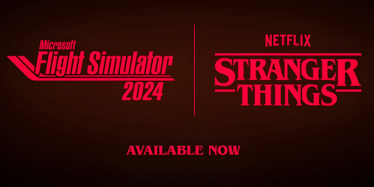 L'Upside Down envahit le ciel : Stranger Things débarque dans Microsoft Flight Simulator 2024
