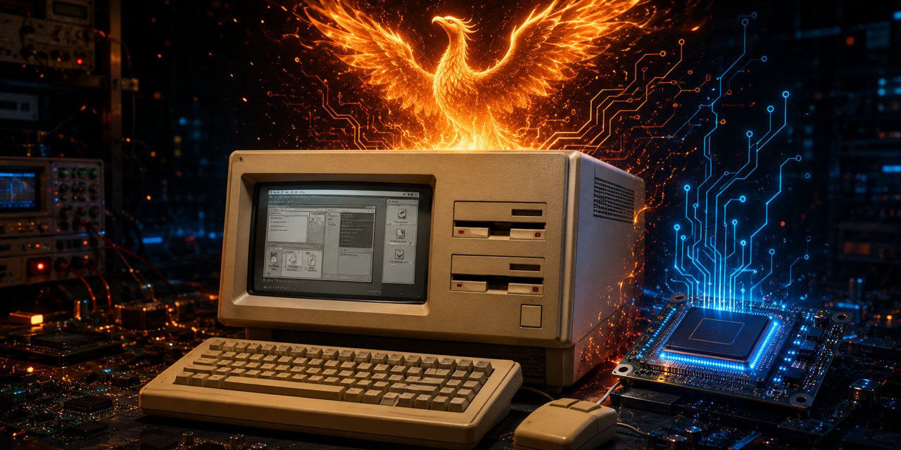 L'apple lisa de 1983 renaît de ses cendres grâce à la technologie fpga