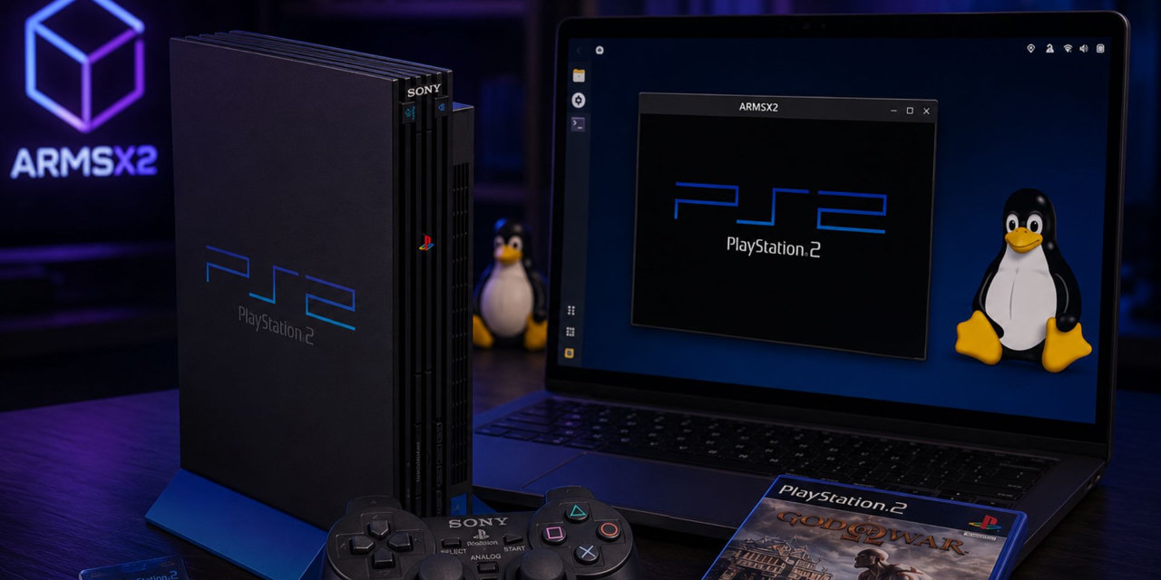 ARMSX2 arrive sur Linux : l’émulation PS2 sur Arm fait un pas de plus