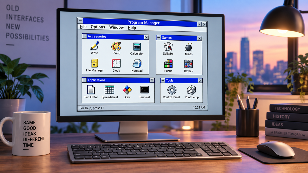 Windows 3.1 ressuscite sur les PC modernes grâce à ReProgman