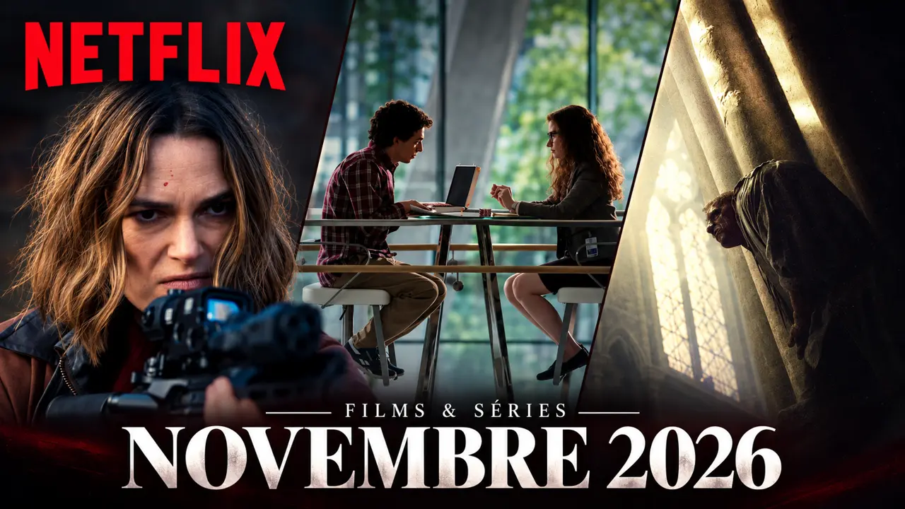 Netflix en novembre 2026 : Black Doves revient, Quasimodo et Mars Express à découvrir