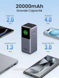 Super Deal sur la Batterie Externe UGREEN Nexode 20000mAh