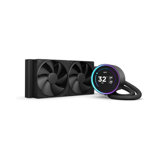 Refroidisseur AIO NZXT Kraken Elite 240 - Deux ventilateurs F120P - Écran LCD IPS 2,72" personnalisable