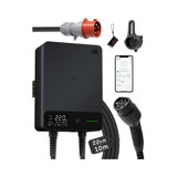 Borne de Recharge Wallbox 22kW Noir