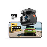 KAWA Caméra de Voiture 2K avec WiFi et Vision Nocturne