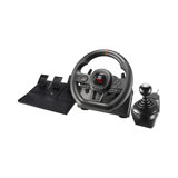 Volant Superdrive GS650-X avec levier de vitesse - Noir