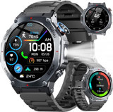 Jugeman Montre Connectée GPS Homme Femme 1.43" AMOLED