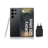 Smartphone Android Samsung Galaxy S25 Ultra, 5G avec Galaxy AI, 512 Go, Chargeur secteur rapide 25W inclus - Noir Titane