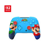 Turtle Beach Rematch Mario & Luigi manette sans fil pour Nintendo Switch 2 avec batterie rechargeable