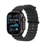 Apple Watch Ultra 2 (49 mm GPS + Cellular)  Boîtier en Titane Noir et Bracelet Océan Noir
