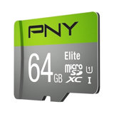 PNY Elite Carte Mémoire microSDXC 64 Go