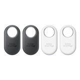 Samsung Lot de 4 Galaxy SmartTag2, avec Bluetooth, Mode connecté, Compact, Batterie Longue durée, résistance IP67