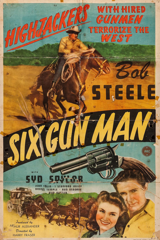 six gun man