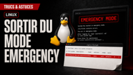 Linux bloqué en mode emergency : corriger une erreur dans fstab