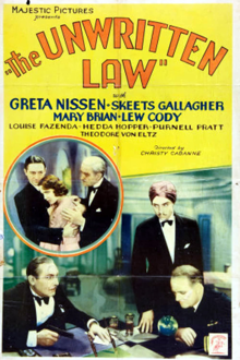 the unwritten law