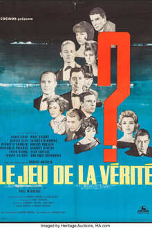 le jeu de la vérité