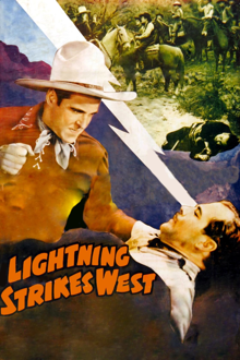 lightning strikes west