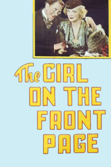 the girl on the front page