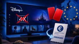 Disney+ prive des abonnés Premium de la 4K en Europe : double carton rouge et comment réclamer un remboursement