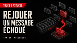Symfony Messenger : rejouer proprement un message échoué