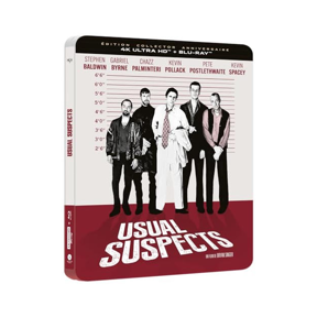 Usual Suspects [4K Ultra HD + Blu-Ray] SteelBook