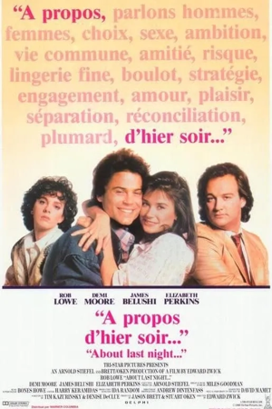À propos d'hier soir...