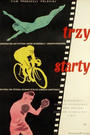 trzy starty
