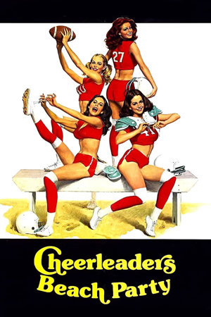 cheerleaders beach party