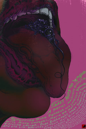 salt along the tongue