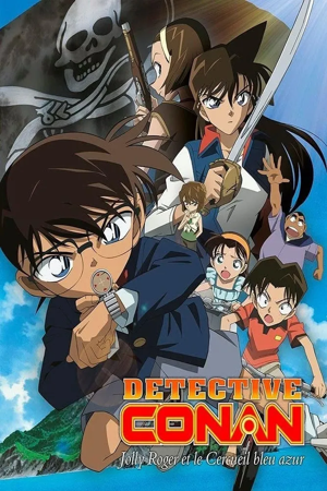 détective conan : jolly roger et le cercueil bleu azur