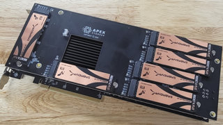 Sabrent et Apex Storage propose une solution de stockage Nvme de 168 To !
